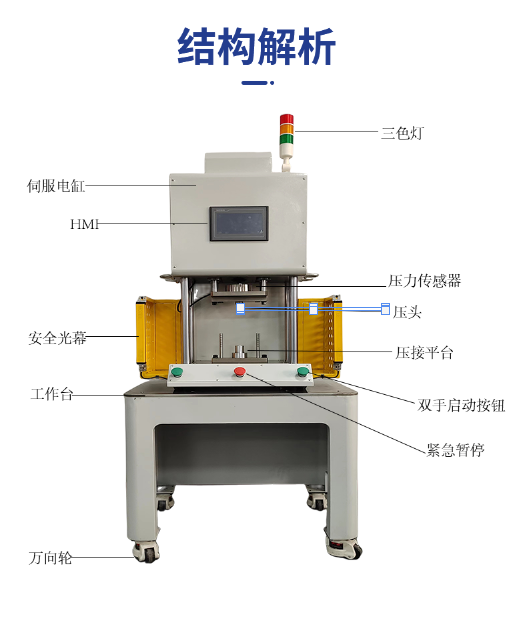 揭秘2T四柱軸承伺服壓力機(jī)：智能自動化的工業(yè)明珠